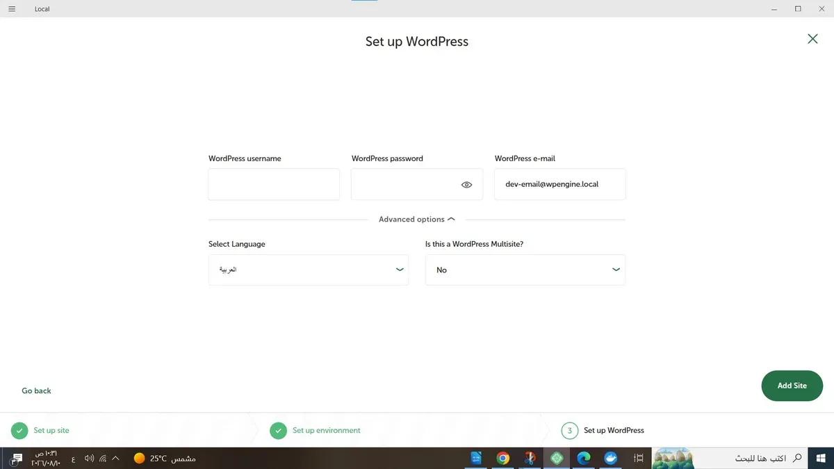localwp-setup-wordpress-credentials.webp